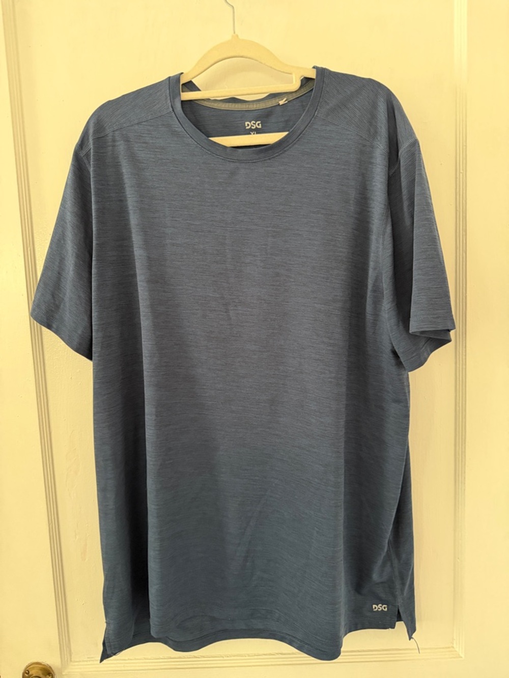 DSG Men’s Heather Slate Blue Short Sleeve Crew Tee